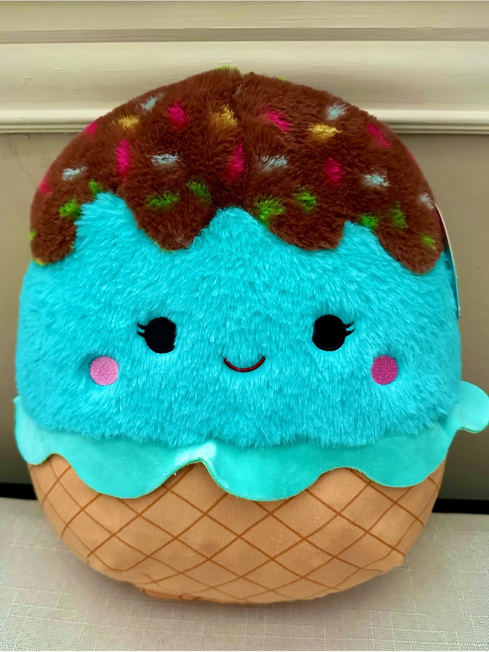 NWT 12” Maya The Mint Ice Cream Fuzzamallow Squishmallow